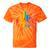 Retro Pittsburgh Skyline Rainbow Lgbt Lesbian Gay Pride Tie-Dye T-shirts Orange Tie-Dye