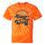 Summer Camp Counselor Staff Groovy Rainbow Camp Counselor Tie-Dye T-shirts Orange Tie-Dye