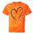 Taylor First Name I Love Taylor Girl With Heart Tie-Dye T-shirts Orange Tie-Dye