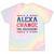 Alexa Change The President Quote Humor Women Tie-Dye T-shirts Rainbow Tie-Dye