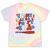 In My Baseball Poppy Era Groovy Baseball Pride Tie-Dye T-shirts Rainbow Tie-Dye