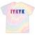 Bisexual Iykyk Fun Bi Pride Flag Bisexuality Lgbtq Women Tie-Dye T-shirts Rainbow Tie-Dye