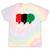 Black Pride Clothing Pan African Flag Afro 4 & Women Tie-Dye T-shirts Rainbow Tie-Dye