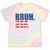 Bruh Usa 4Th Of July Patriotic American Flag Happy Women Tie-Dye T-shirts Rainbow Tie-Dye