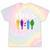 Chris 2024 Chris First Name Personalized For Women Tie-Dye T-shirts Rainbow Tie-Dye