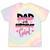 Dad And Mom Of The Birthday Girl Family Matching Party Tie-Dye T-shirts Rainbow Tie-Dye