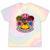 Firequacker 4Th Of July Rubber Duck Usa Flag Tie-Dye T-shirts Rainbow Tie-Dye