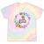 Floral 91 Years Loved 91St Birthday For Grandma Women Tie-Dye T-shirts Rainbow Tie-Dye