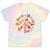 Peace Sign Love 60 S 70 S Hippie Outfits For Women Tie-Dye T-shirts Rainbow Tie-Dye