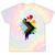 Progress Pride Rainbow Flag For Inclusivity Tie-Dye T-shirts Rainbow Tie-Dye