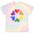 Rainbow Circle Of Hearts Love Gay Pride Lgbt Tie-Dye T-shirts Rainbow Tie-Dye