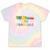 Rainbow Colorful Graffiti Style San Francisco City Skyline Tie-Dye T-shirts Rainbow Tie-Dye