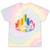 Retro Pittsburgh Skyline Rainbow Lgbt Lesbian Gay Pride Tie-Dye T-shirts Rainbow Tie-Dye