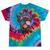 4Th Of July Highland Cow American Western Girls Tie-Dye T-shirts Festival Tie-Dye