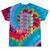 Girl Retro Taylor First Name Personalized Groovy 80'S Pink Tie-Dye T-shirts Festival Tie-Dye