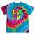 Happy Live Love Cheer Cute Girls Cheerleader Tie-Dye T-shirts Festival Tie-Dye