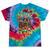 Junenth Black Queen Afro African American Tie-Dye T-shirts Festival Tie-Dye