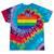 Ohio Map Gay Pride Rainbow Flag Lgbt Support Tie-Dye T-shirts Festival Tie-Dye