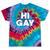 Sarcastic Saying Lgbt Pride Homosexual Hi Gay Tie-Dye T-shirts Festival Tie-Dye