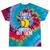 That's My Granddaughter Out There Softball Grandpa Grandma Tie-Dye T-shirts Festival Tie-Dye