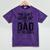 You Can't Scare Me I'm A Dad Of Two Girls Father's Day Mineral Wash Tshirts Mineral Purple