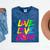 Happy Live Love Cheer Cute Girls Cheerleader Mineral Wash Tshirts Mineral Navy