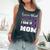 Bravery Mom Pancreas Cancer Awareness Ribbon Comfort Colors Tank Top Pepper