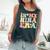 Groovy In My Nina Era Nina Retro Comfort Colors Tank Top Pepper