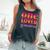 One Loved Grandma Mother Day Vintage Comfort Colors Tank Top Pepper