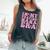 In My Praying Nana Era Christian Faith Retro Groovy Pink Comfort Colors Tank Top Pepper