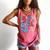 In My American Girl Era 4Th Of July Patriotic Girl Comfort Colors Tank Top Watermelon