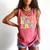 Groovy In My Nina Era Nina Retro Comfort Colors Tank Top Watermelon