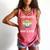 Love Drinking Coffee And Hang Gliding For And Women Comfort Colors Tank Top Watermelon