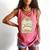 I Love Jesus And Macrame Hobby Lover Christian Comfort Colors Tank Top Watermelon