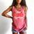 One Loved Grandma Hearts Valentine's Day Comfort Colors Tank Top Watermelon