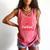 One Loved Grandma Rainbow Cute Valentine Day Comfort Colors Tank Top Watermelon