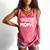 Pole Vaulter My Favorite Vaulter Calls Me Mom Pole Vault Comfort Colors Tank Top Watermelon