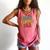 In My Runner Era Running Marathon Retro Groovy Vintage Comfort Colors Tank Top Watermelon