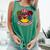 Firequacker 4Th Of July Rubber Duck Usa Flag Comfort Colors Tank Top Light Green