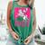 Girl Retro Personalized Dolly Cowgirl First Name Comfort Colors Tank Top Light Green