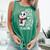 Just A Girl Who Loves Ghost Hunting Ghost Hunter Women Comfort Colors Tank Top Light Green