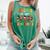 Kindergarten Prek Teacher Of Tiny Superheroes Back To School Comfort Colors Tank Top Light Green