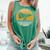 Retro Hang Gliding Vintage Style Sport For & Women Comfort Colors Tank Top Light Green