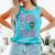 Just A Girl Who Really Loves Cuckoo Clocks Comfort Colors Tank Top Lagoon