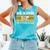 Be Kind To Every Kind Animal Vegan Vegetarian Retro Vintage Comfort Colors Tank Top Lagoon