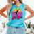 Pole Vault Fun Pole Vaulting For Girl Vaulters Comfort Colors Tank Top Lagoon