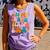 Groovy Hippie In My Praying Nana Era Christian Comfort Colors Tank Top Violet