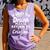 If Lost Or Drunk Please Return To Cristina Name Women Comfort Colors Tank Top Violet