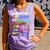 So Long 2Nd Grade Happy Last Day Of School Class Of 2024 Comfort Colors Tank Top Violet