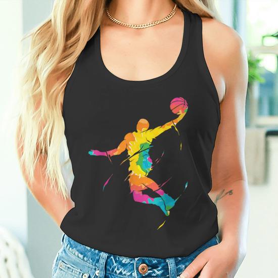 Cadeau Pour Joueur Basket-Ball T-Shirt Graphique Évolution Noir S Coupe Classique Manche Courte Homme et Garçon